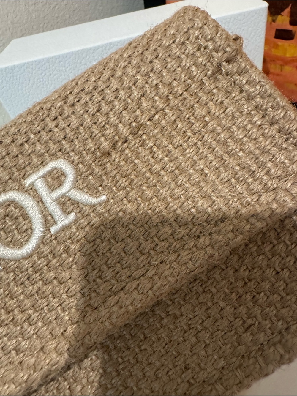 Dior Beauty Makeup Bag Woven D rings and chain Added - Picture 4 of 14